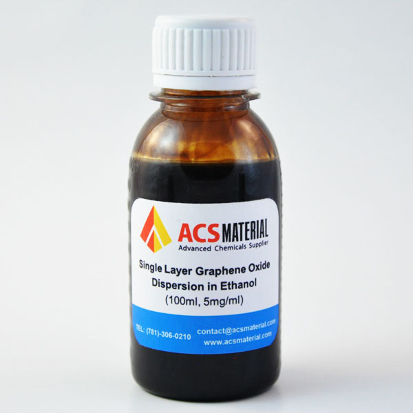 单层氧化石墨烯乙醇溶液 Single Layer Graphene Oxide Ethanol Dispersion