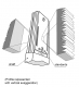 德国HALLE深度计量校准片 PTB-Standard Depth-Setting-Standard with round grooves