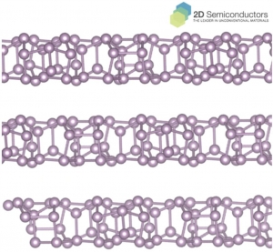 Red Phosphorene ribbons